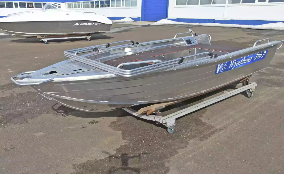 Алюминиевая лодка Wyatboat-390РМ в Тобольске