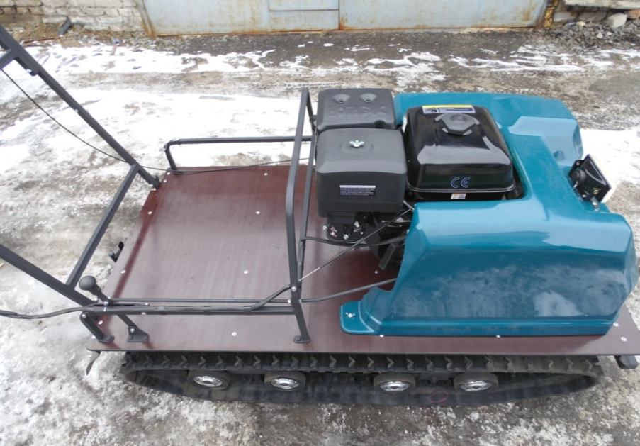 Мотобуксировщик AhtaR LR13 с реверс-вариатором Буран (задний ход) в Тобольске