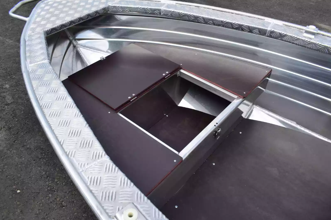 Алюминиевая лодка Wyatboat-390Р Увеличенный борт в Тобольске