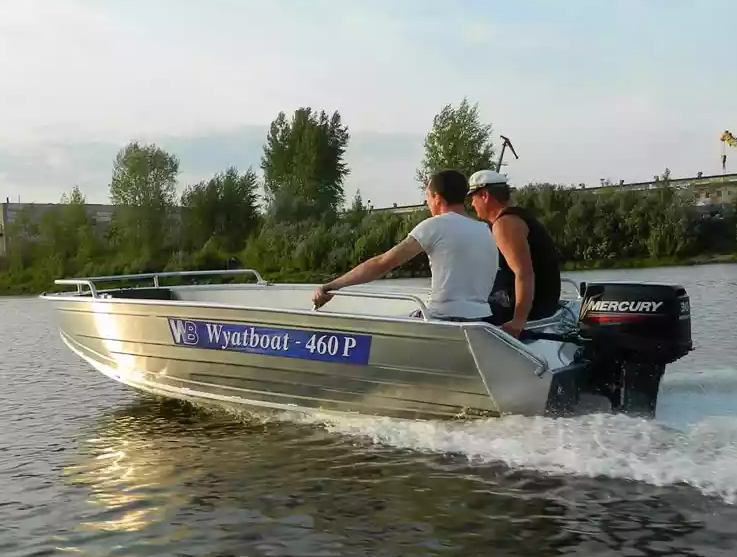 Алюминиевая лодка Wyatboat-460 P в Тобольске
