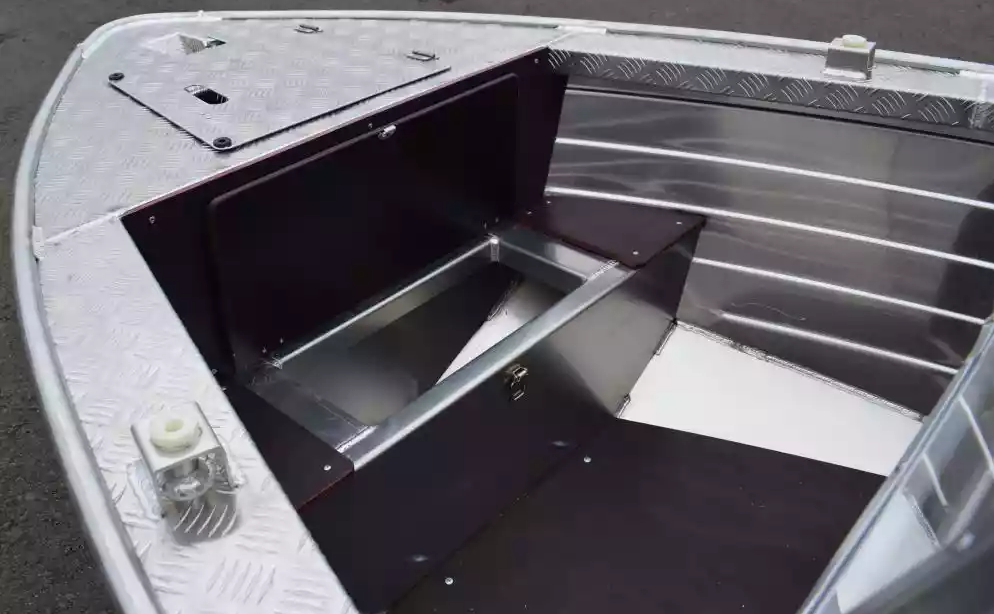 Алюминиевая лодка Wyatboat-390 DCM Увеличенный борт в Тобольске