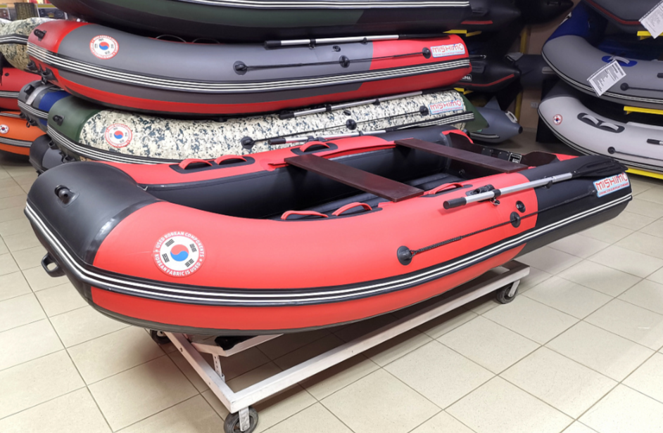 КОМПЛЕКТ Лодка MISHIMO PRO 350 + ЛОДОЧНЫЙ МОТОР MARLIN MP 9.9 (20) AMHS PRO в Тобольске