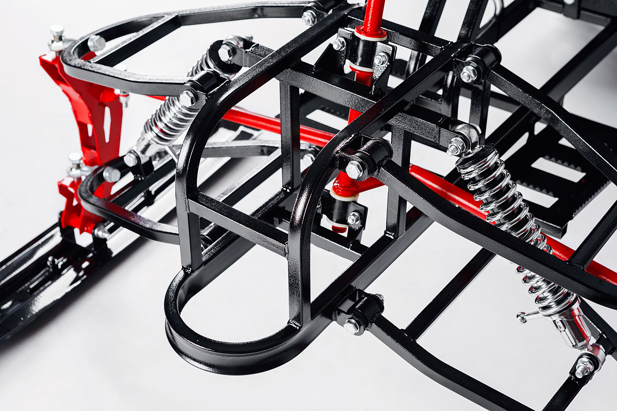 Лыжный модуль IKUDZO TERRAIN с подогревом ручек металлические лыжи в Тобольске