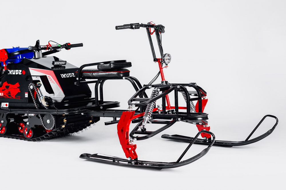 Лыжный модуль IKUDZO TERRAIN с подогревом ручек металлические лыжи в Тобольске