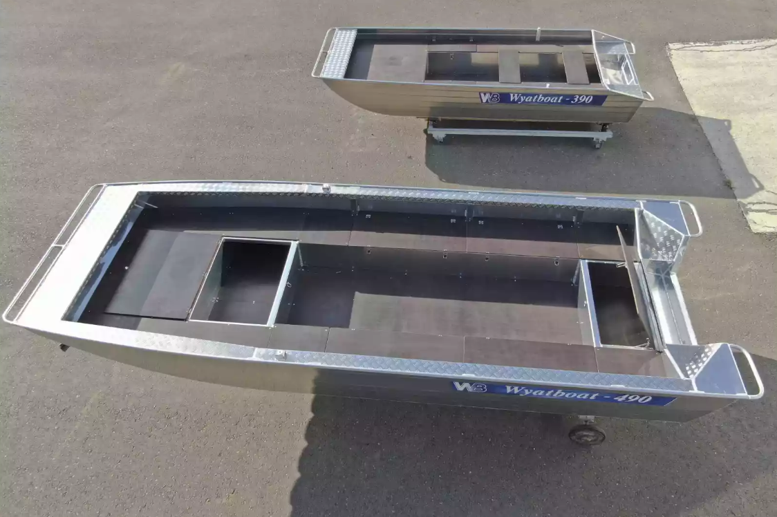 Алюминиевая лодка Wyatboat-490 Jonboat в Тобольске