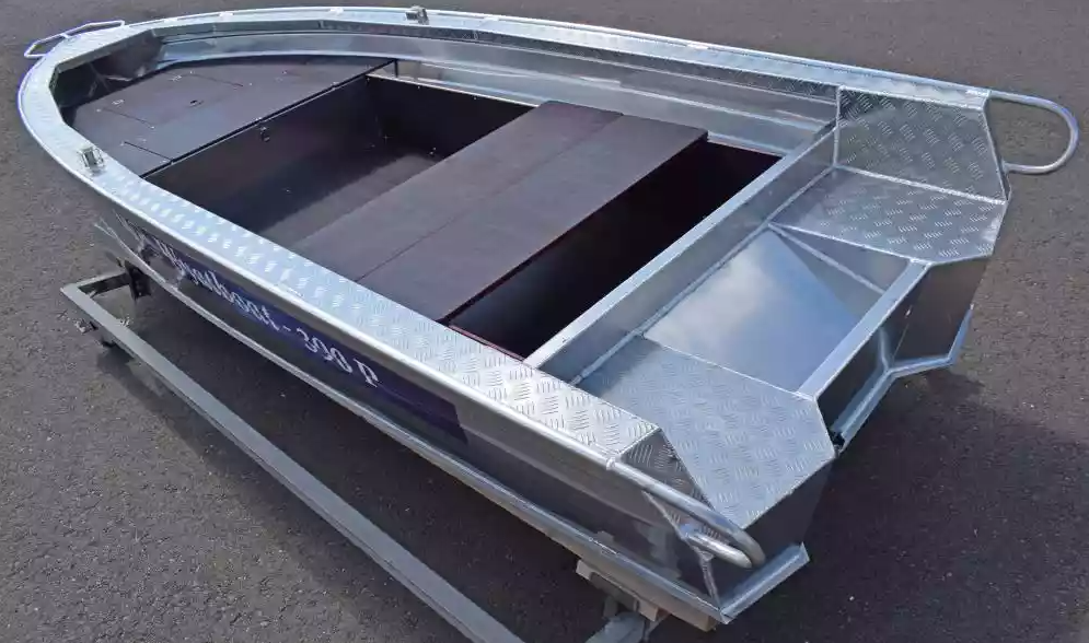 Алюминиевая лодка Wyatboat-390Р Fish в Тобольске