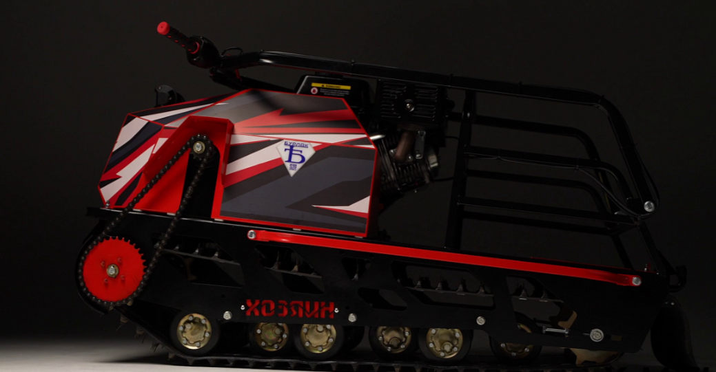 Мотобуксировщик Бурлак ХОЗЯИН-2 в Тобольске