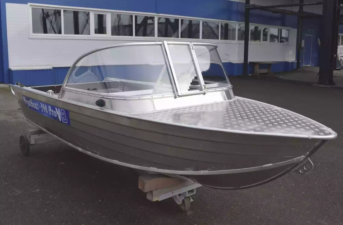 Алюминиевая лодка Wyatboat-390 Pro в Тобольске