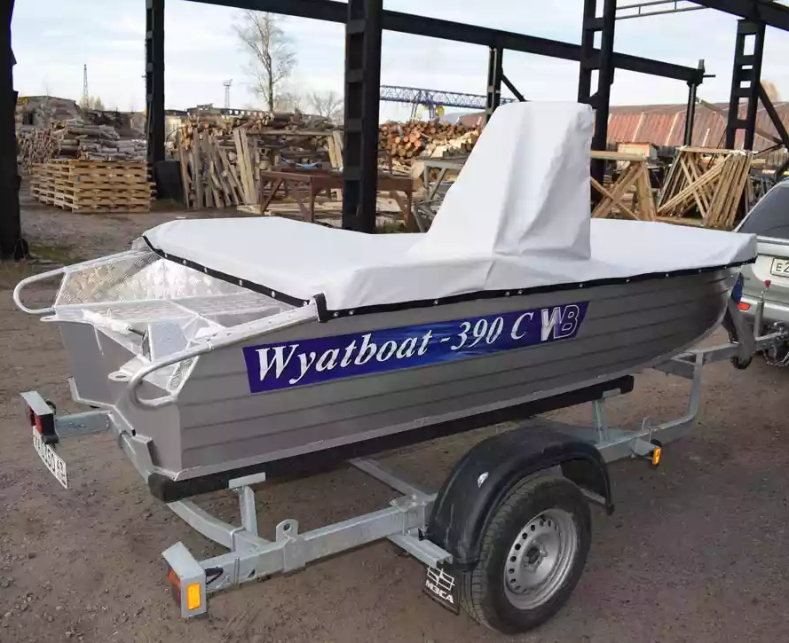 Алюминиевая лодка Wyatboat-390 C в Тобольске