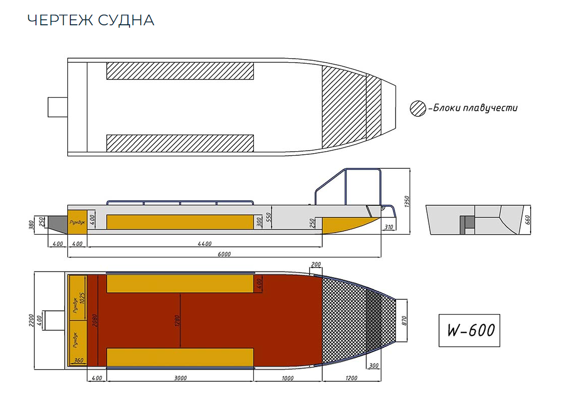 Алюминиевая лодка Wyatboat-600 в Тобольске