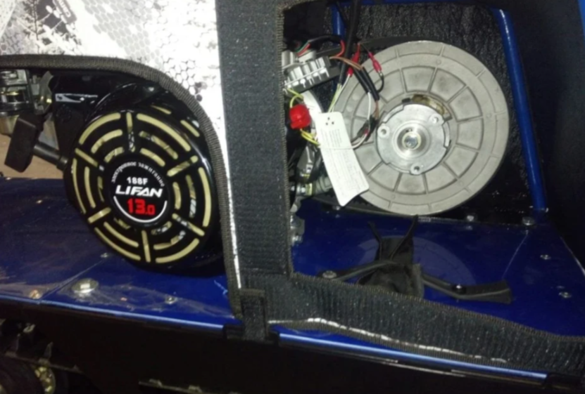 Мотобуксировщик ЮКОН 380 6.5 л.с. в Тобольске