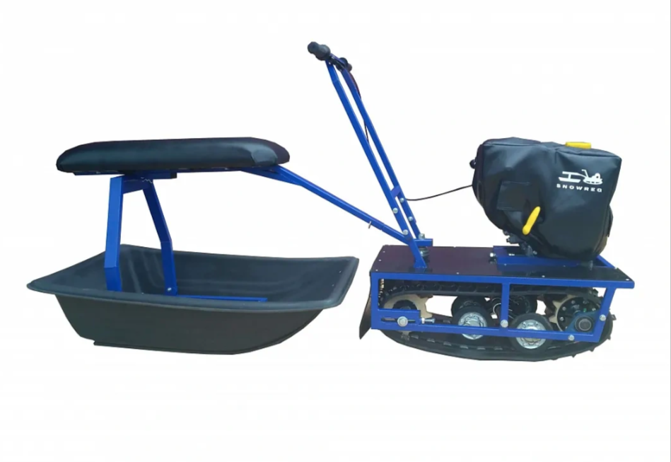 Мини-мотобуксировщик Альбатрос-М с фарой в Тобольске