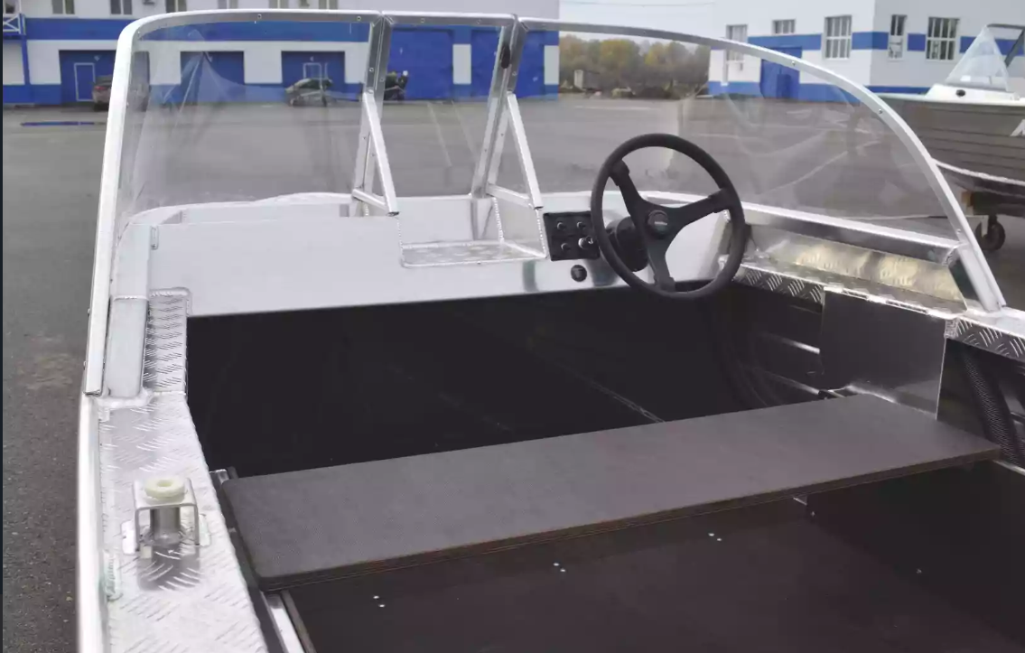 Алюминиевая лодка Wyatboat-390 Pro в Тобольске