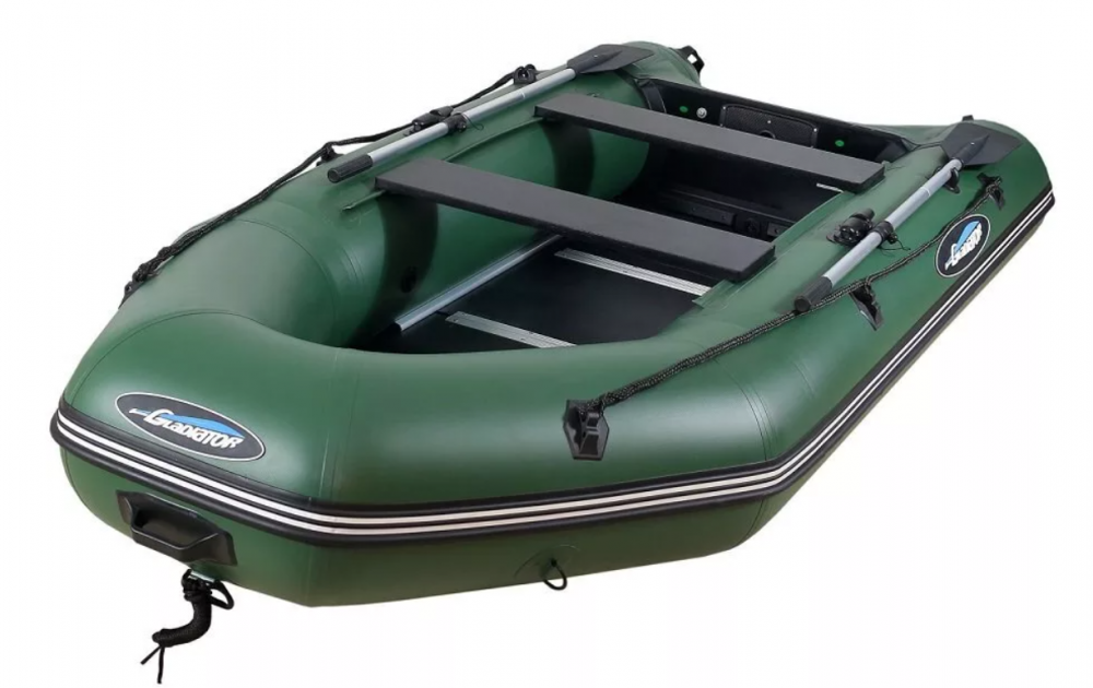 МОТОРНО-ГРЕБНАЯ ЛОДКА ПВХ GLADIATOR A 320 ТК С ФАНЕРНЫМ ПОЛОМ в Тобольске