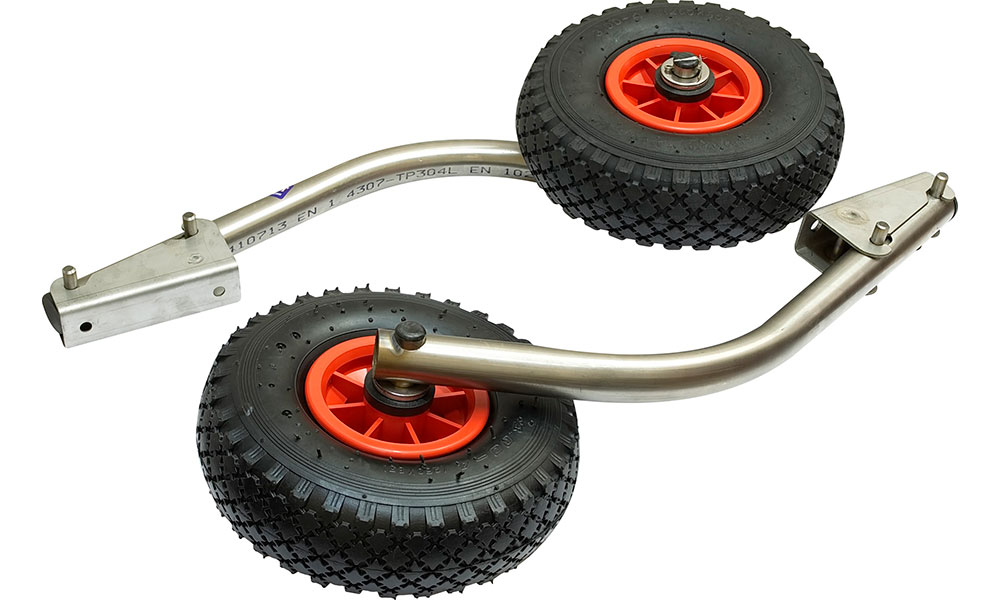 Транцевые колеса модульные для нднд из нержавеющей стали в Тобольске