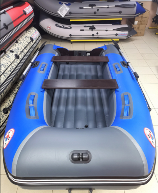 КОМПЛЕКТ Лодка MISHIMO PRO 350 + ЛОДОЧНЫЙ МОТОР MARLIN MP 9.9 (20) AMHS PRO в Тобольске