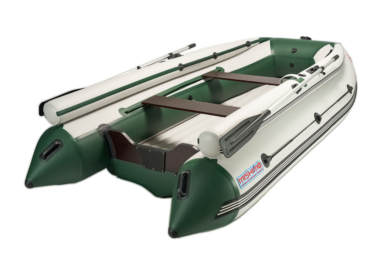 КОМПЛЕКТ ЛОДКА MISHIMO FAMILY LITE 370 + МОТОР MARLIN MP 9.9 AMHS PROLINE FORCE в Тобольске