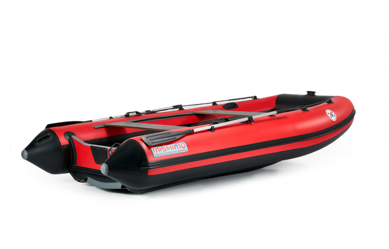 КОМПЛЕКТ ЛОДКА MISHIMO RAPID 360 PRO + ЛОДОЧНЫЙ МОТОР MARLIN PROLINE MP 9.9 (15) AMHS в Тобольске