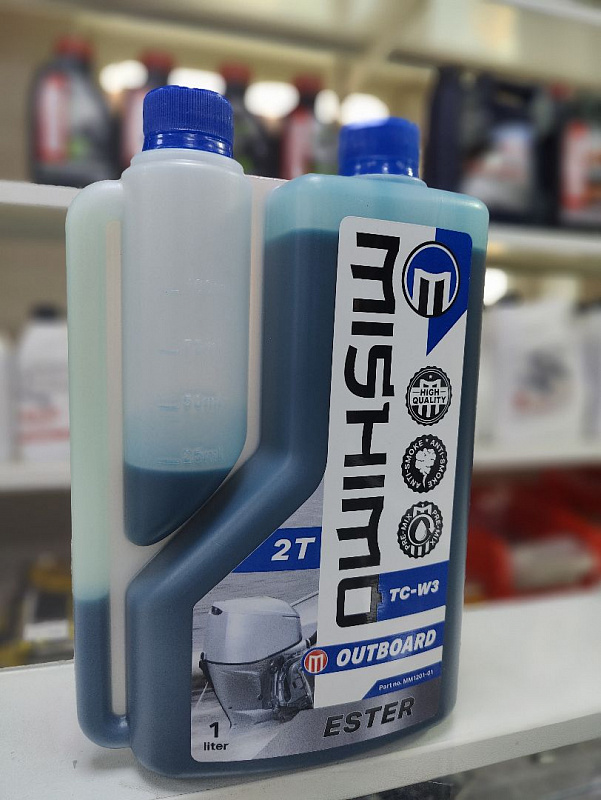 Масло MISHIMO 2T OUTBOARD (ESTER) полусинтетика 1 л в Тобольске