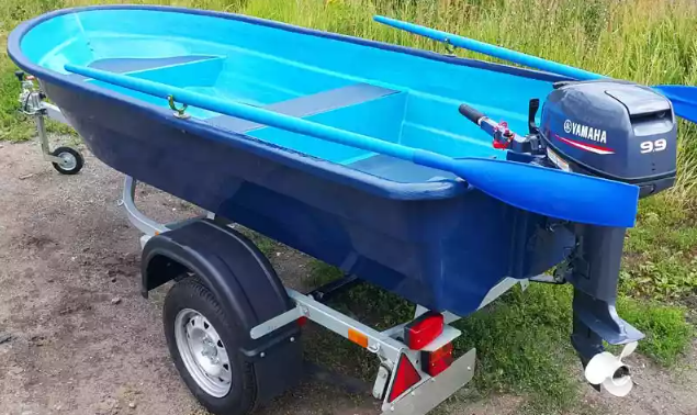 Стеклопластиковая лодка Neman-340 (тримаран) в Тобольске