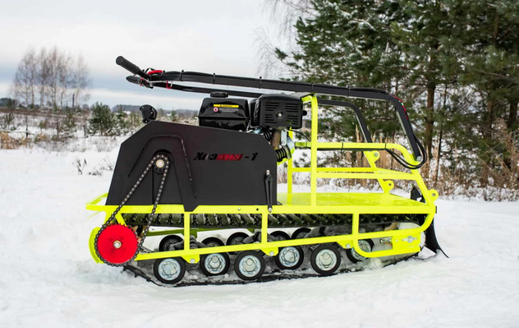 Мотобуксировщик Бурлак ХОЗЯИН-1 (капот металл) в Тобольске