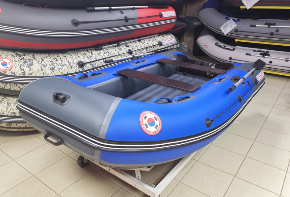 КОМПЛЕКТ Лодка MISHIMO PRO 350 + ЛОДОЧНЫЙ МОТОР MARLIN MP 9.9 (20) AMHS PRO в Тобольске