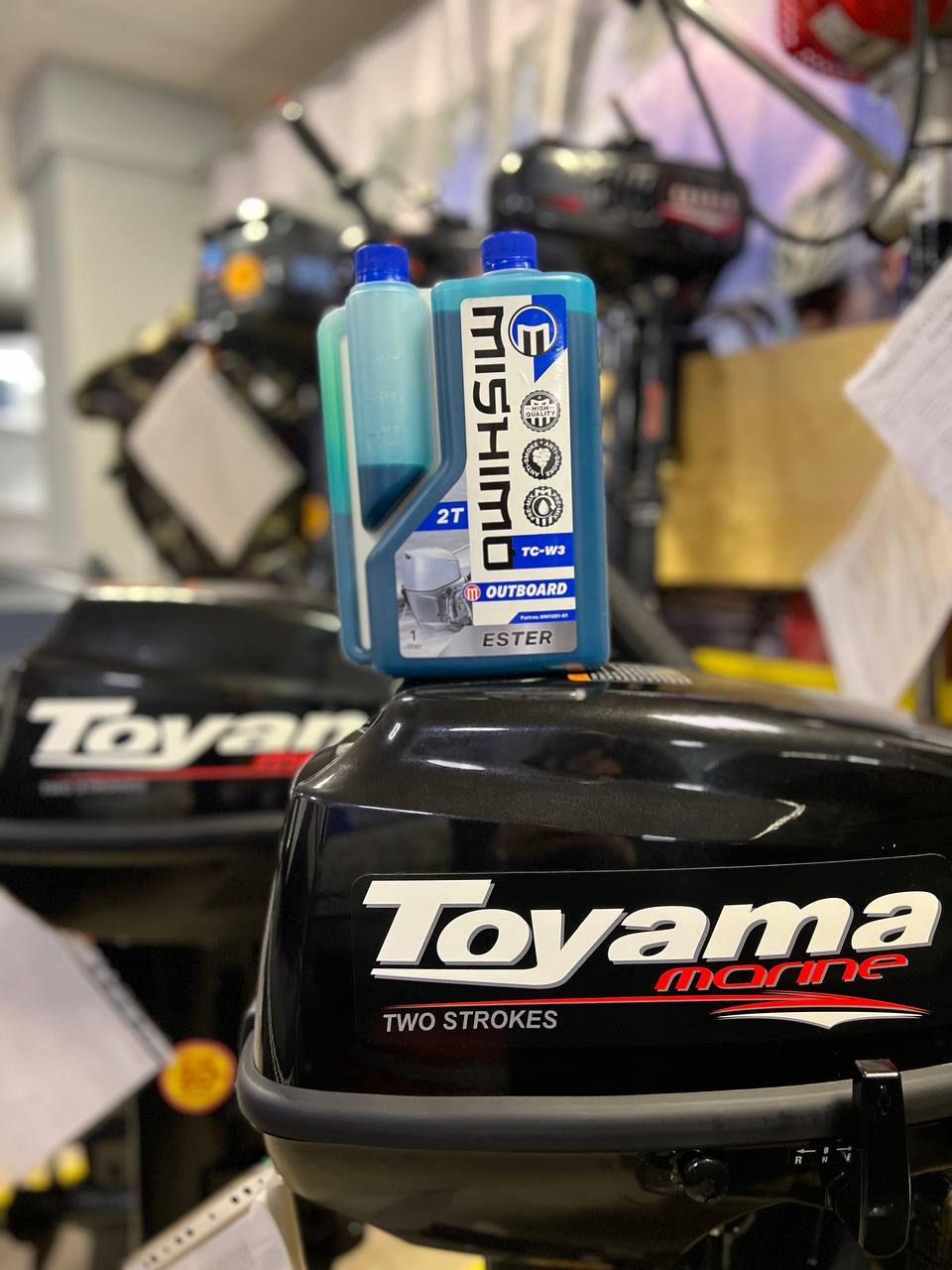 Масло MISHIMO 2T OUTBOARD (ESTER) полусинтетика 1 л в Тобольске