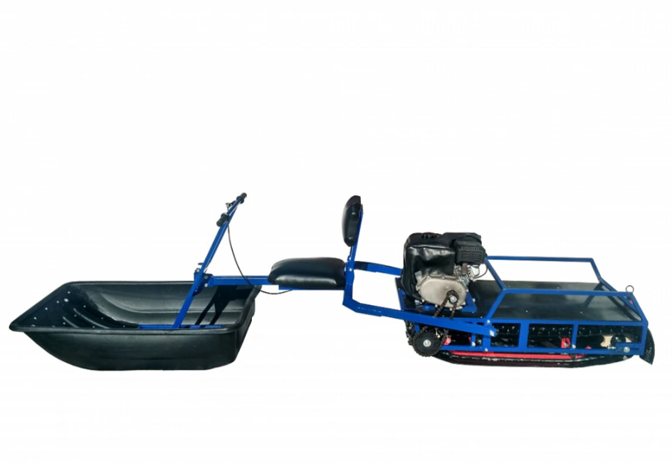 Мотобуксировщик толкач Альбатрос-XL8 с модулем. С фарой, тележки в Тобольске