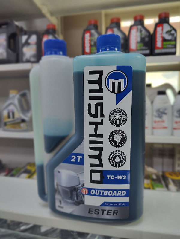 Масло MISHIMO 2T OUTBOARD (ESTER) полусинтетика 1 л в Тобольске