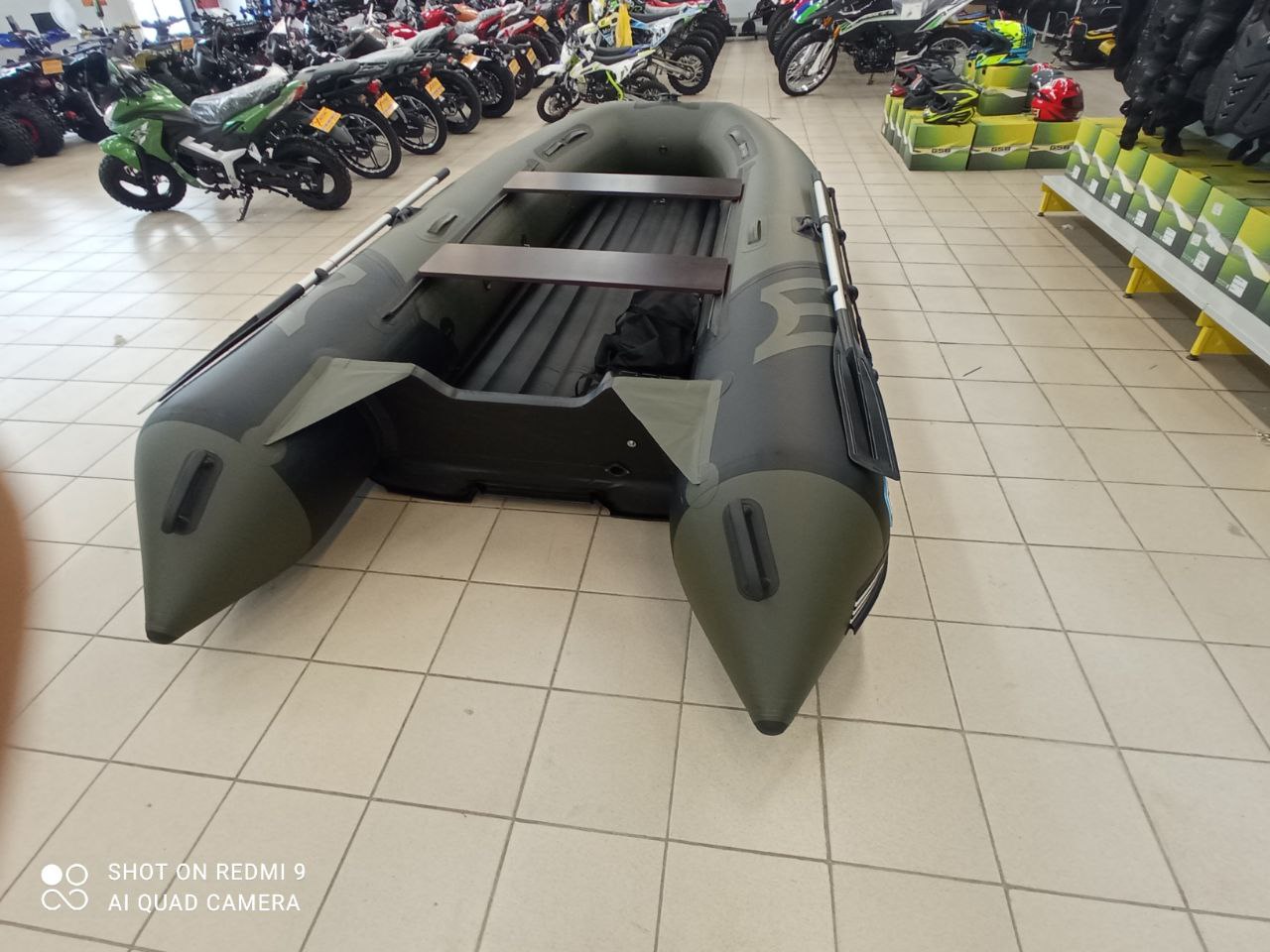 Лодка MISHIMO RIVER JET 400 под водомет в Тобольске