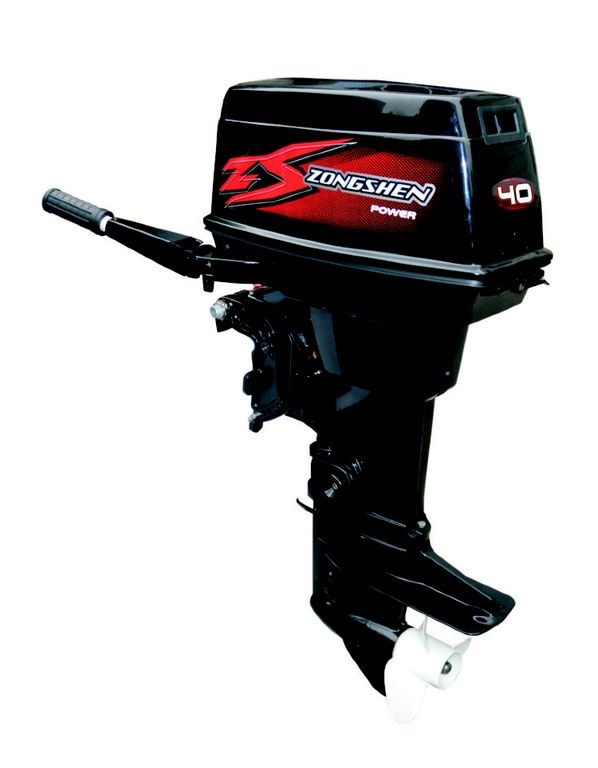 Лодочный мотор Zongshen T40 (+руль+пульт) в Тобольске