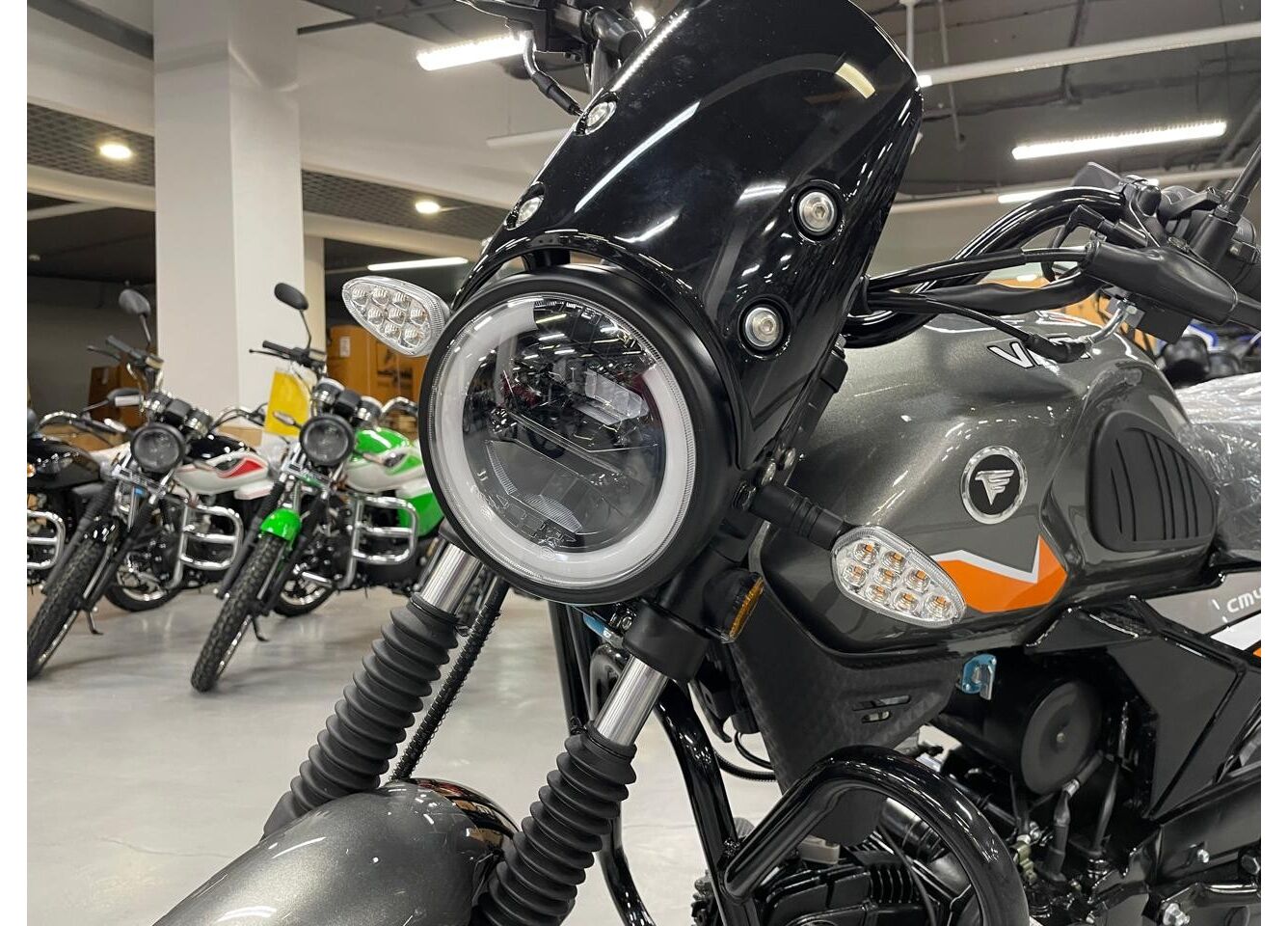 Мопед VMC NOVA 49сс (125сс) Led Full, дисковый тормоз, RKB RATO с баланс. валом, сигнализация в Тобольске