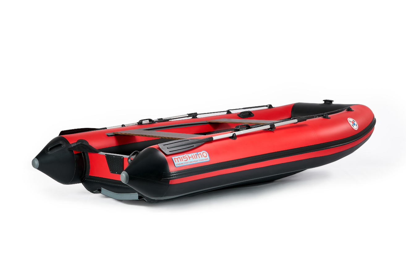 КОМПЛЕКТ ЛОДКА MISHIMO RAPID 380 PRO+ ЛОДОЧНЫЙ МОТОР MARLIN MP 9.9 (20) AMHS PROLINE FORCE в Тобольске