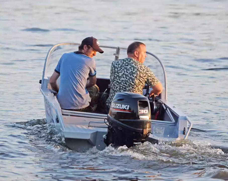 Алюминиевая лодка Wyatboat-390 DCM в Тобольске