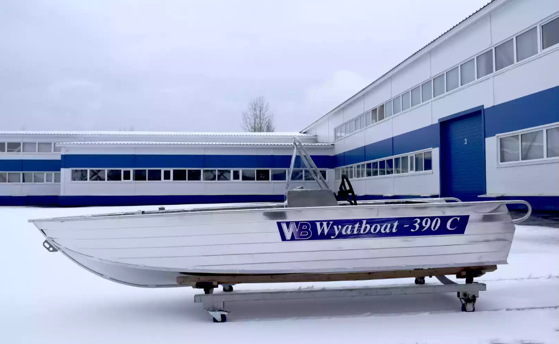 Алюминиевая лодка Wyatboat-390 C в Тобольске