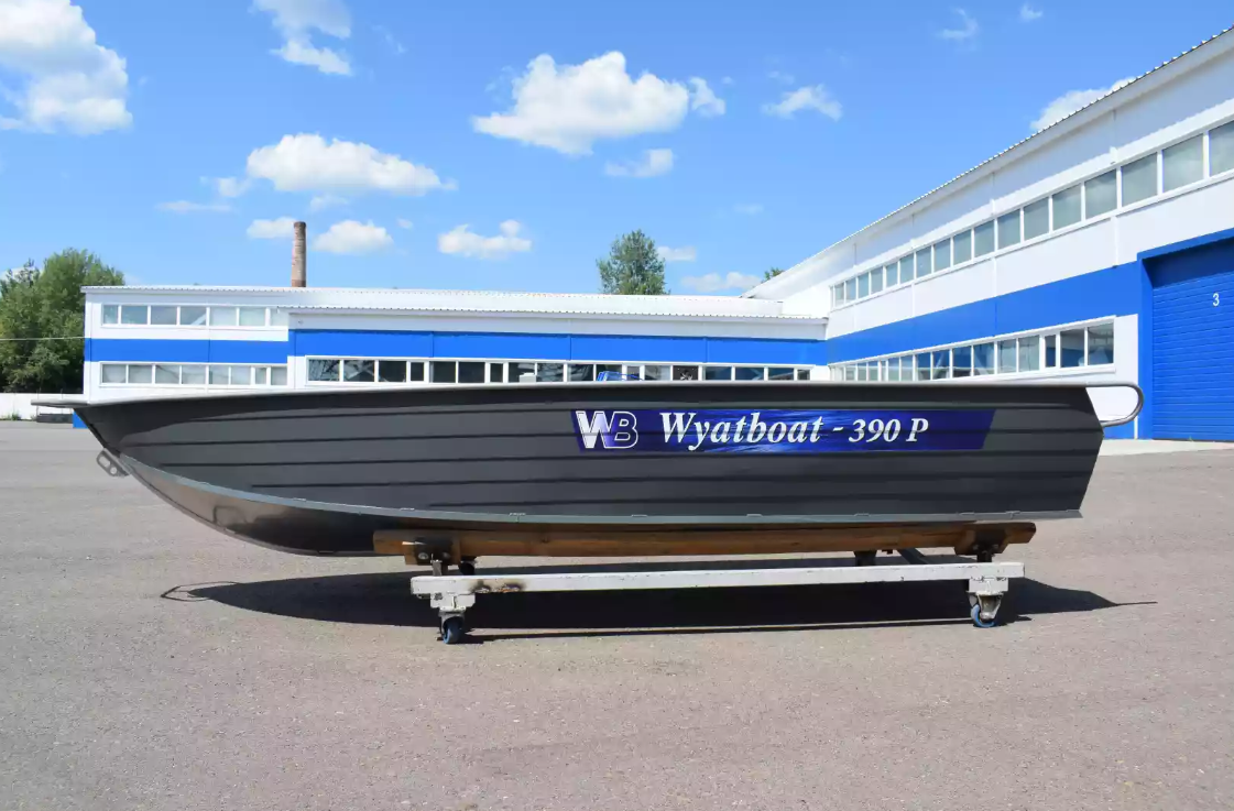 Алюминиевая лодка Wyatboat-390Р Fish в Тобольске