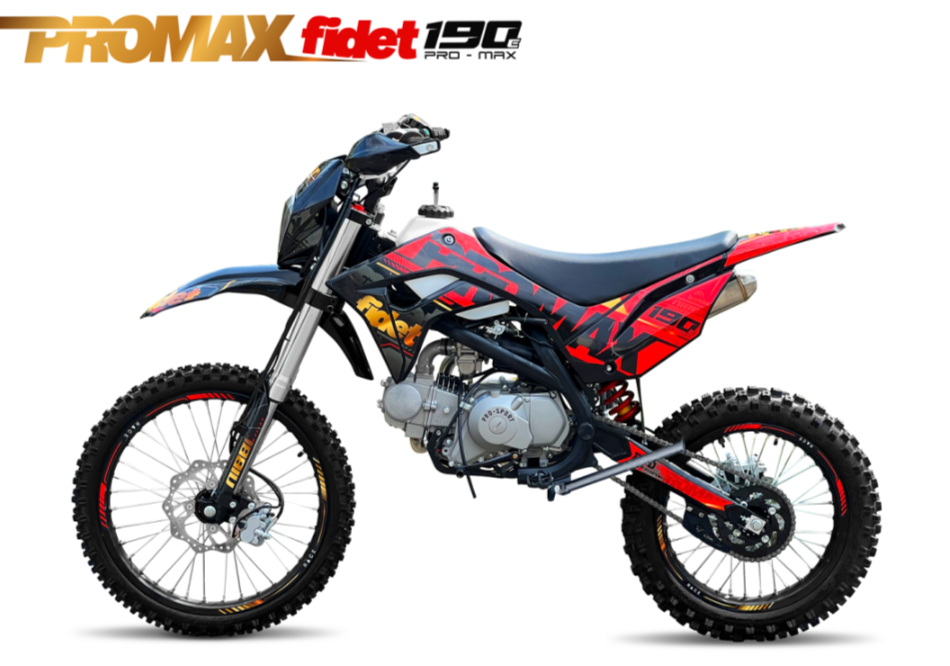 Мотоцикл (питбайк) PROMAX FIDET (ФАЙДЕТ) 190E MAX PRO LUX 19/16 в Тобольске