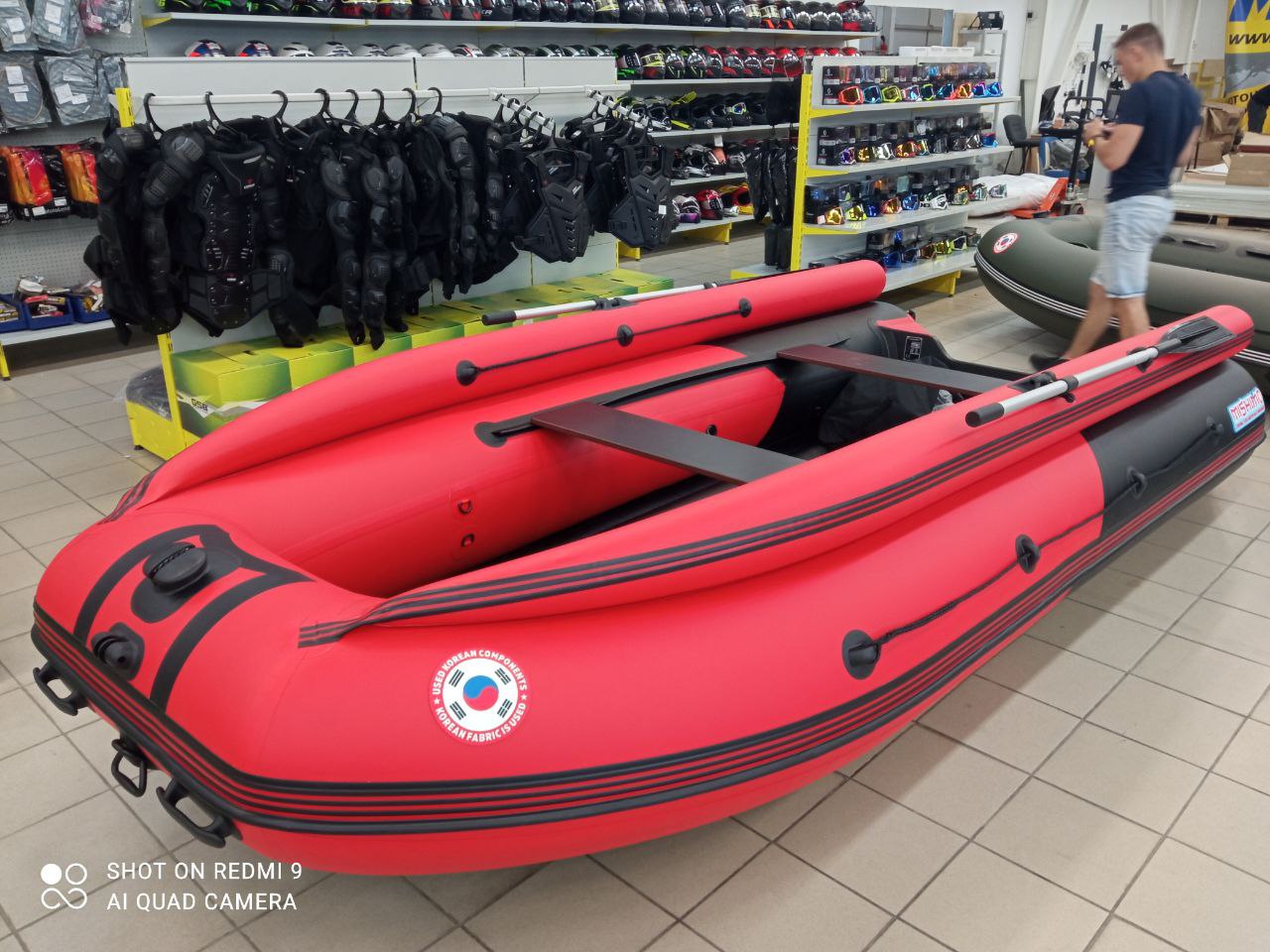 Лодка MISHIMO RIVER FJET PRO 470 под водомет в Тобольске