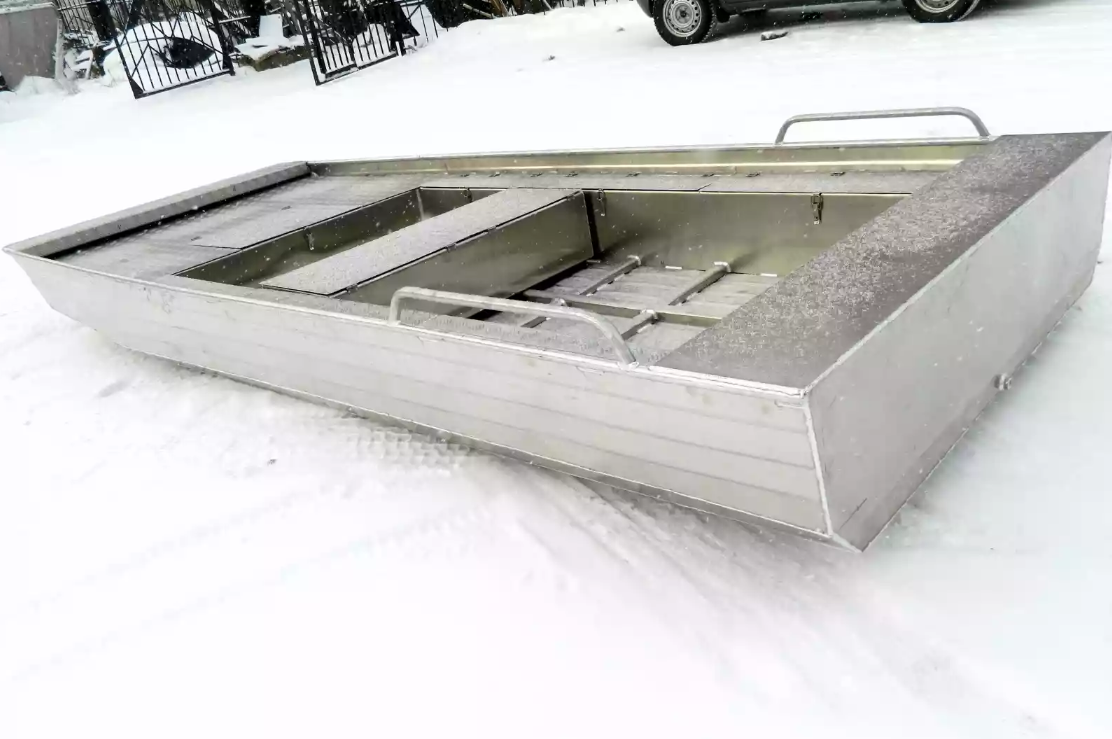Алюминиевая лодка Wyatboat-390 Jonboat в Тобольске