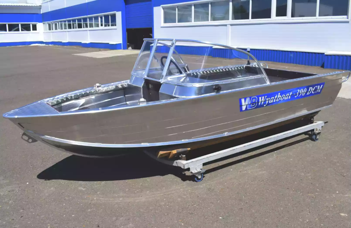 Алюминиевая лодка Wyatboat-390 DCM в Тобольске