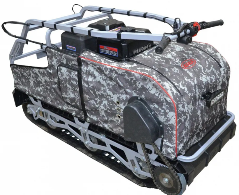 Мотобуксировщик "Богатырь" 15E в Тобольске