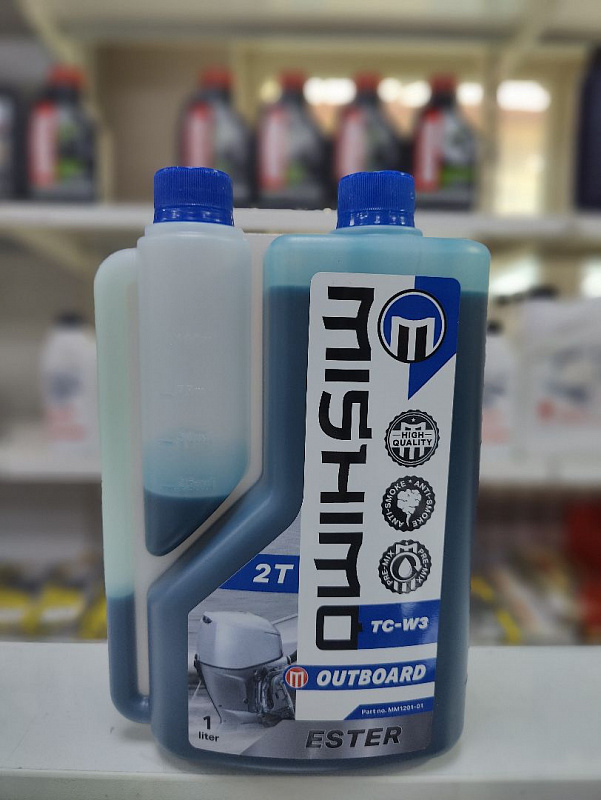 Масло MISHIMO 2T OUTBOARD (ESTER) полусинтетика 1 л в Тобольске