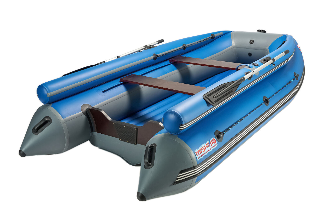 КОМПЛЕКТ ЛОДКА MISHIMO FAMILY LITE 370 + МОТОР MARLIN MP 9.9 AMHS PROLINE FORCE в Тобольске