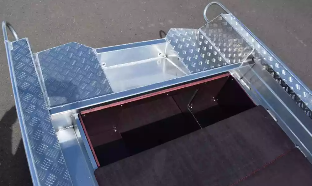 Алюминиевая лодка Wyatboat-390Р Fish в Тобольске