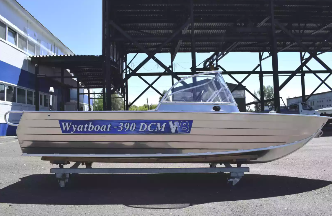 Алюминиевая лодка Wyatboat-390 DCM в Тобольске