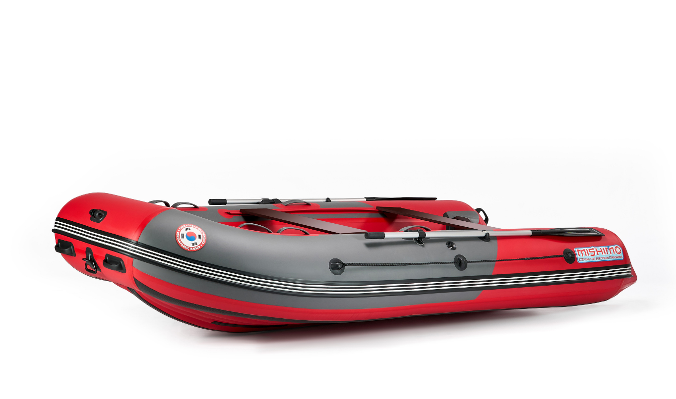 КОМПЛЕКТ ЛОДКА MISHIMO PRO 350 + ЛОДОЧНЫЙ МОТОР MARLIN MP 9.9 (15) AMHS PROLINE в Тобольске