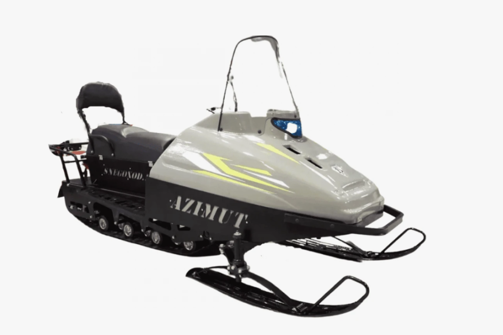 Миниснегоход Бурлак Азимут 20 л.с. , эл.запуск, реверс, тормоз гидравл, капот серый в Тобольске