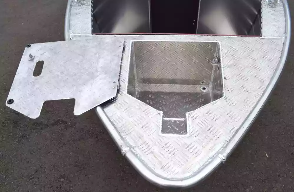 Алюминиевая лодка Wyatboat-390 DCM Увеличенный борт в Тобольске