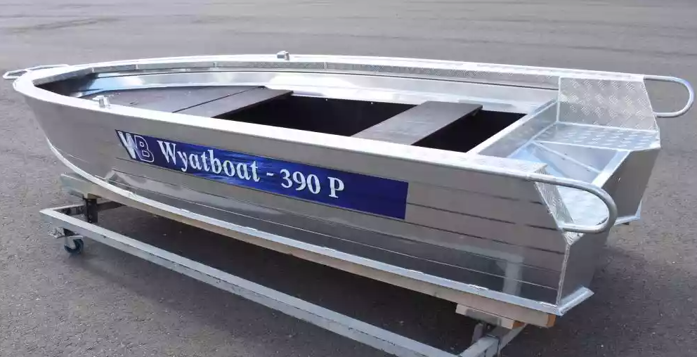 Алюминиевая лодка Wyatboat-390Р Fish в Тобольске