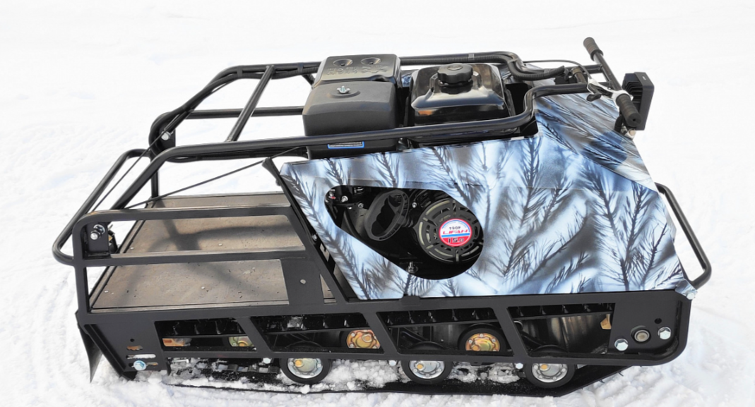 Мотобуксировщик Irondog (Железная собака) M500 20  Камуфляж Охотник в Тобольске